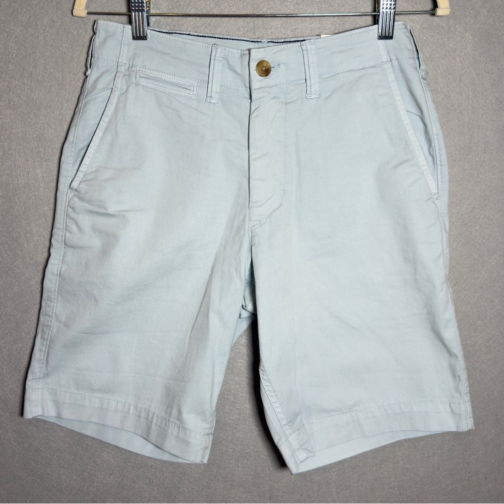 NWT American Eagle Outfitters Pale Blue Flat-Front Men's Shorts